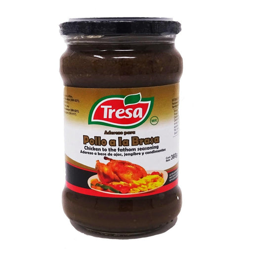 Aderezo para Pollo a la Brasa Tresa 360g