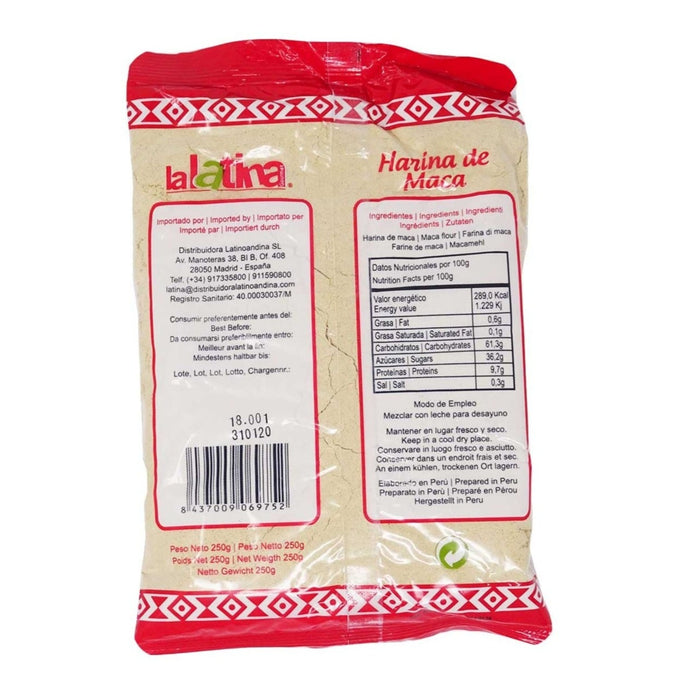 Harina 100% de Maca La Latina 250g
