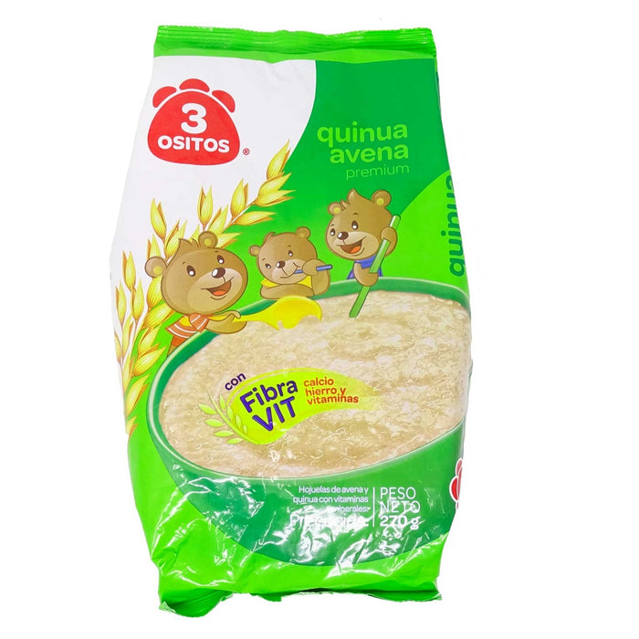 Avena con Quinoa 3 Ositos 270g