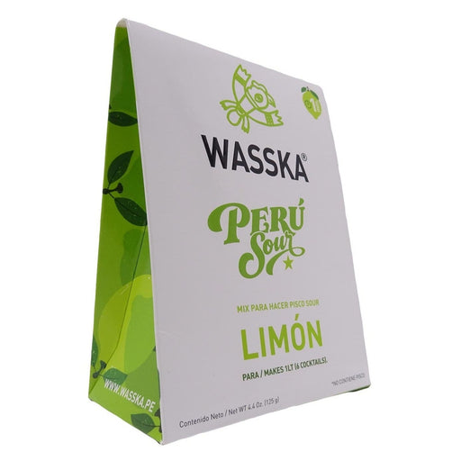 Mix Pisco Sour Wasska Limón 125g 01