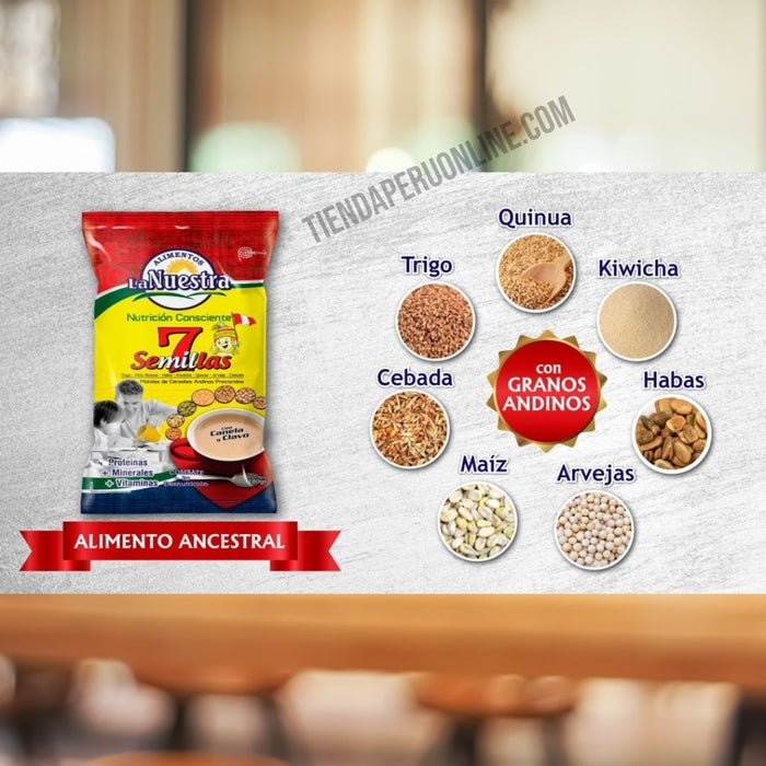 Siete Semillas "La Nuestra" Pack 2 unidades x 180g