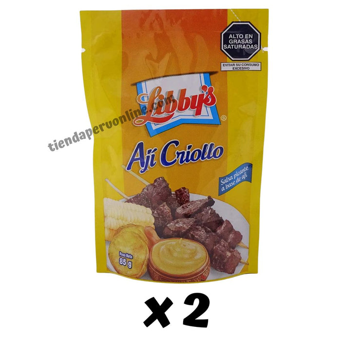 Ají Criollo "Libby" Pack 2 x 85g