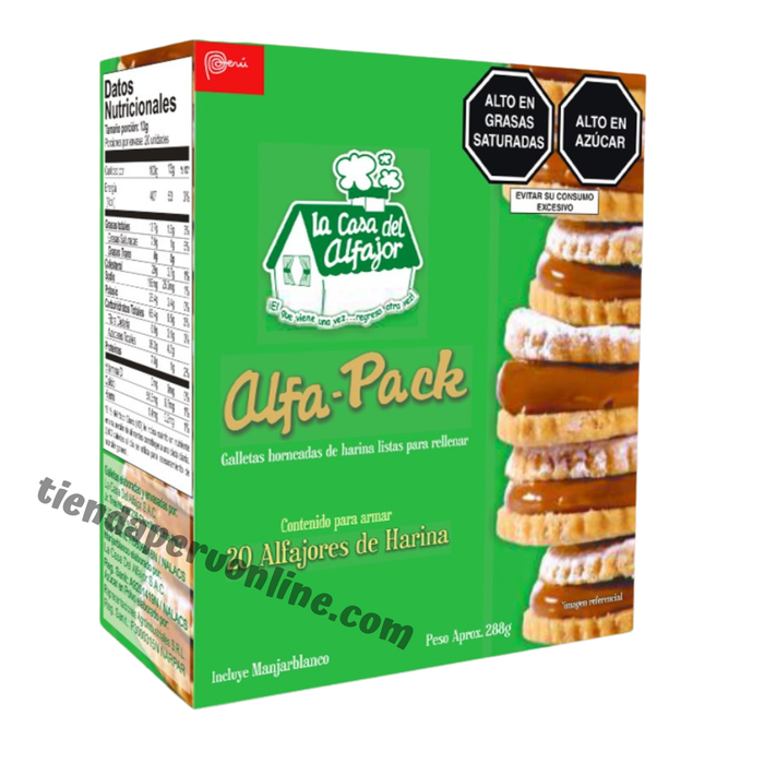Alfajores de Harina La casa del Alfajor - 20 unidades