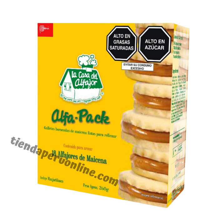 Alfajores de Maicena La casa del Alfajor - 18 unidades