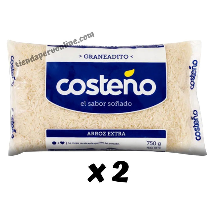 Arroz "Costeño" Pack 2 x 750 g
