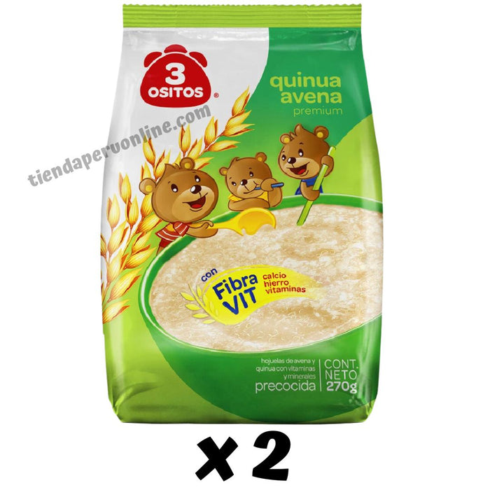Avena con Quinoa 3 Ositos 
