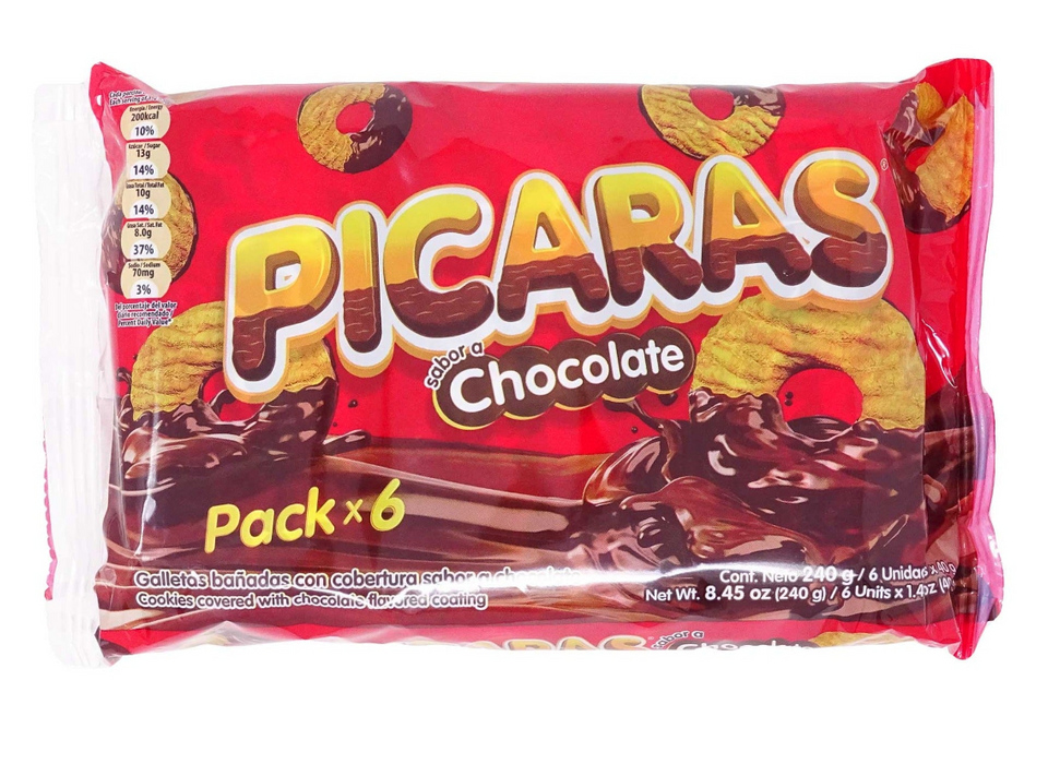 Galletas Pícaras - Pack 6  unidades  x 40g
