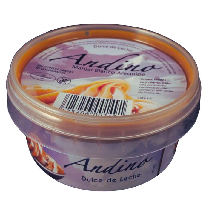 Dulce de Leche Andino Arequipe  Pack de 2 unidades x 250g c/u