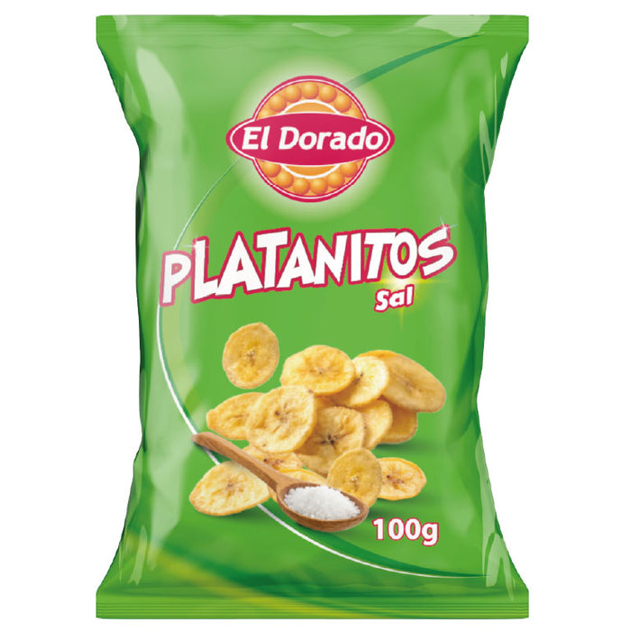 Platanitos con sal "El Dorado" 100g