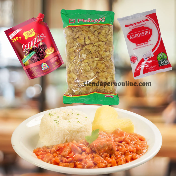 Kit para preparar "Carapulcra"