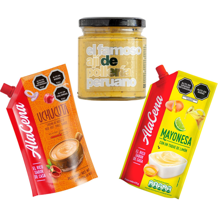 🧴 Pack Cremas Peruanas – El toque perfecto para tus comidas