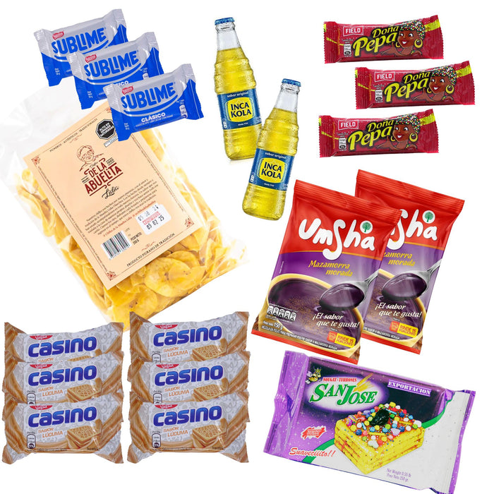 🍬 Pack Golosinas Peruanas – Antojos que alegran el día