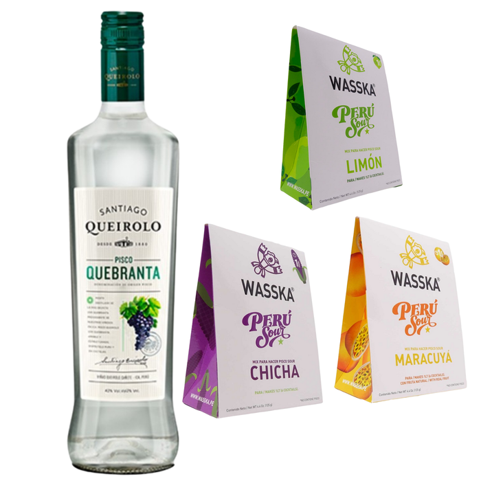 🍸 Pack Pisquero – Prepara Pisco Sour en casa 🇵🇪📦