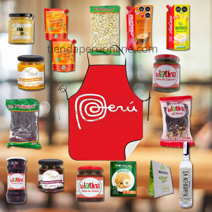 Pack "Sabor a Perú" + Delantal Gratis