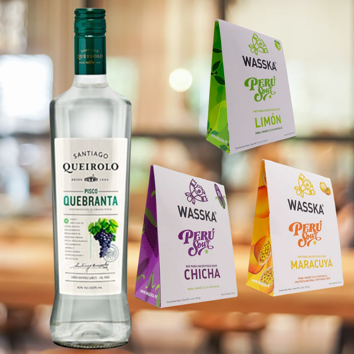 🍸 Pack Pisquero – Prepara Pisco Sour en casa 🇵🇪📦