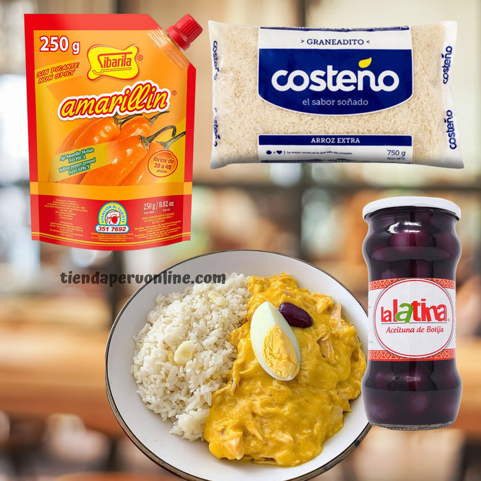 Kit para preparar "Ají de Gallina"