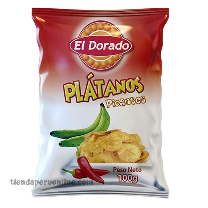 Platanitos picantes "El Dorado" 100g