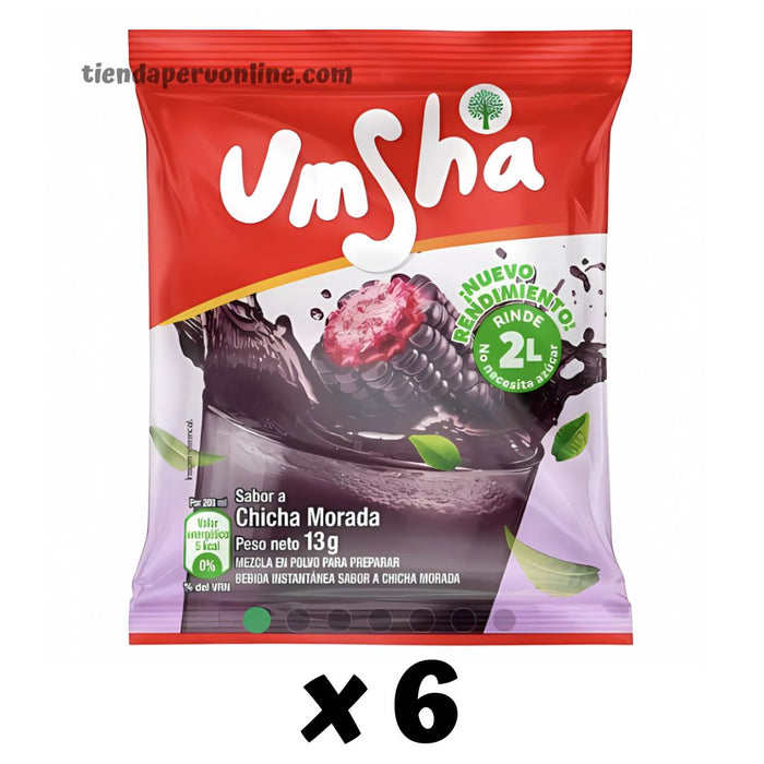 Chicha Morada Unmsha (Ex Negrita) Pack 06 x 13 g