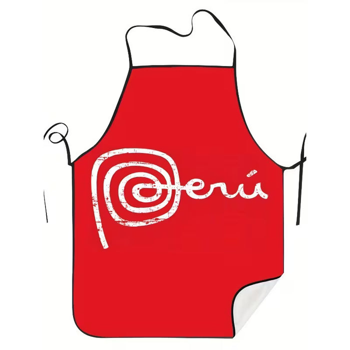 Delantal para cocinar - Marca Perú - 72 x 52 cm