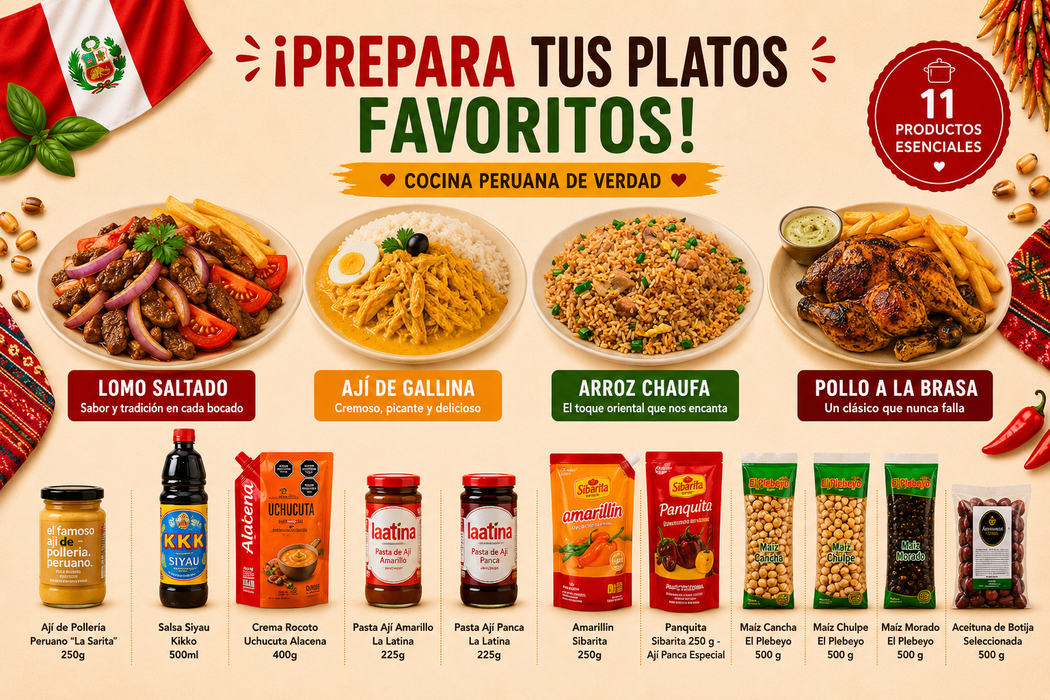 💛 Pack Perú en tu Cocina