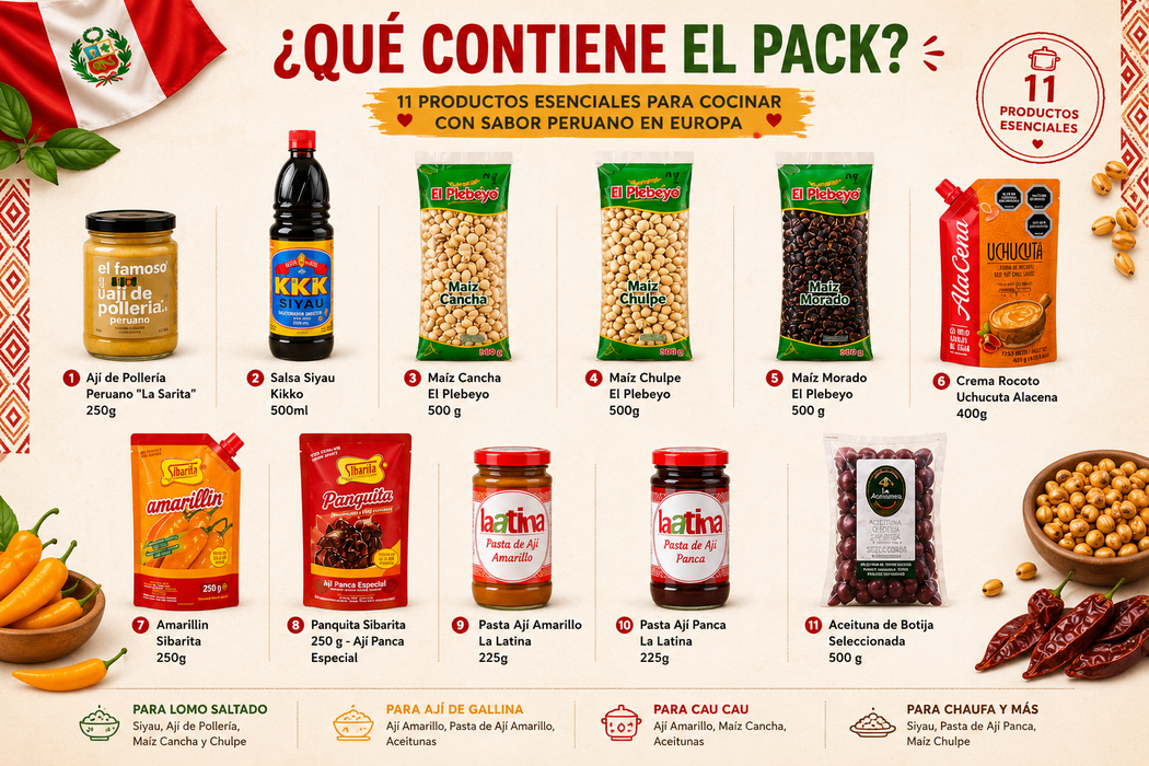 💛 Pack Perú en tu Cocina