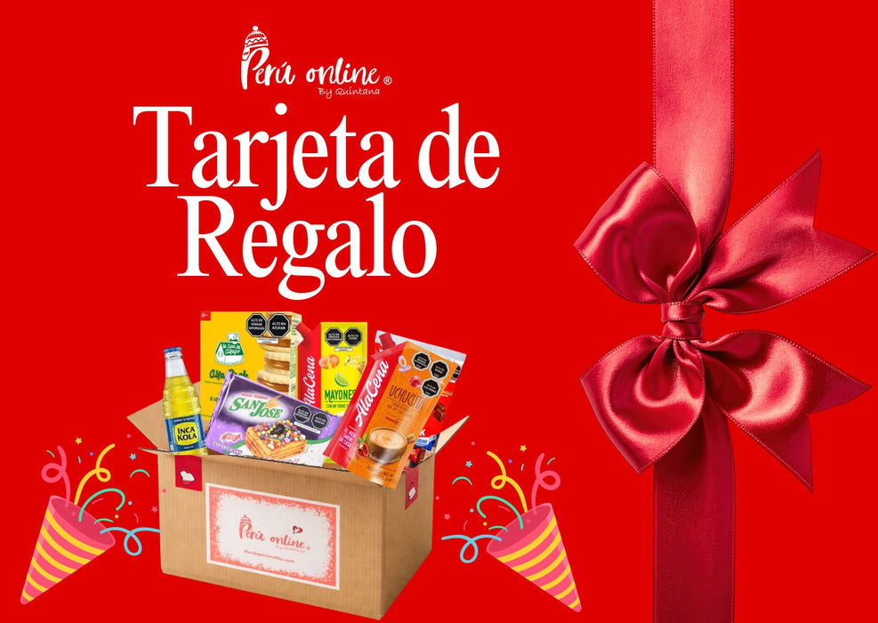 Tarjeta de regalo - Perú Online