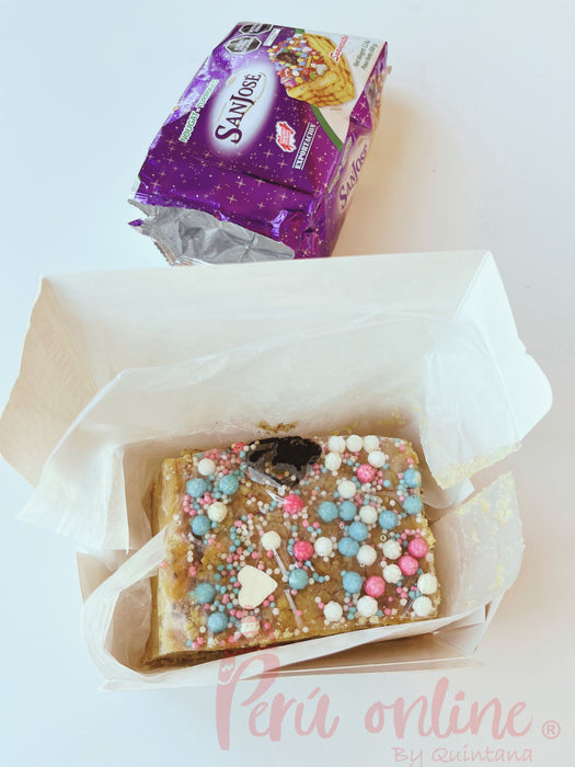 Ese sabor que te transporta a Perú, a tu gente y a tus recuerdos... Turrón Doña Pepa San José 1 Kilo