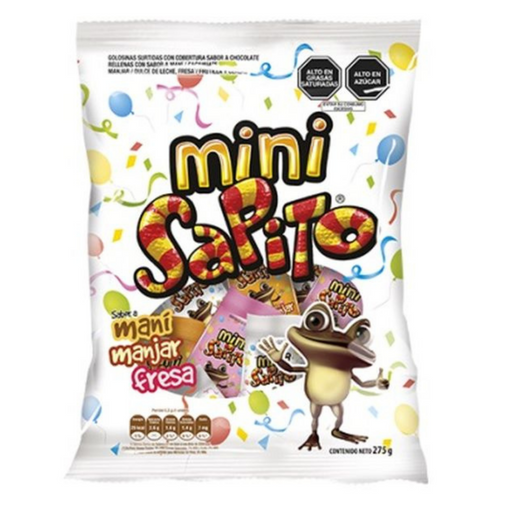  chocolatina Mini Sapito 275g