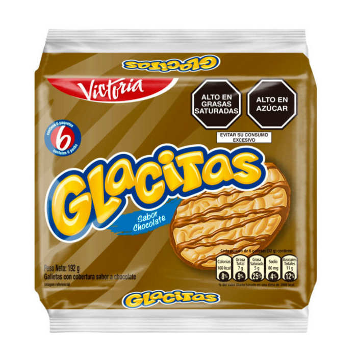 Glacitas Chocolate - Pack 6 x 32g