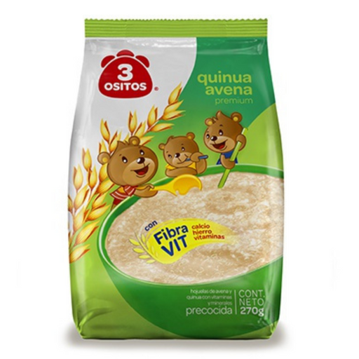 Avena con Quinoa 3 Ositos 270g