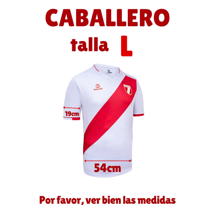 Camiseta de Fútbol selección Perú para caballeros delanteros