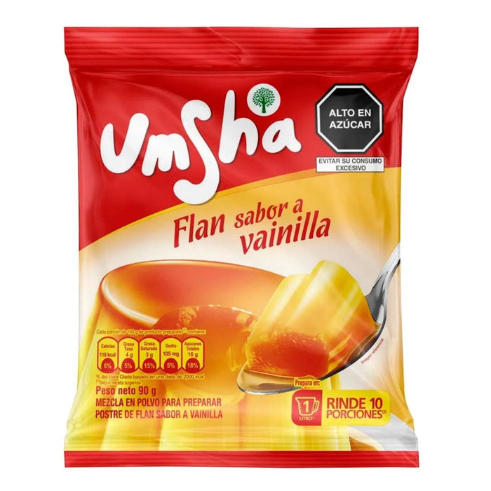 Flan Vainilla Umsha ( Ex Negrita) 95 g 