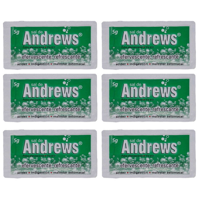 Sal de Andrews - Pack 6 x 5g