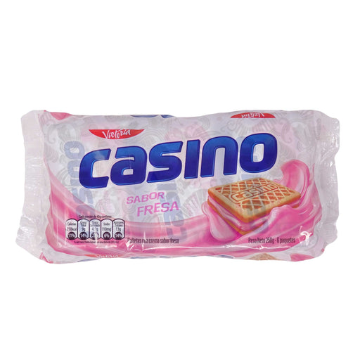 Galleta Casino Fresa - Pack 6 x 43g