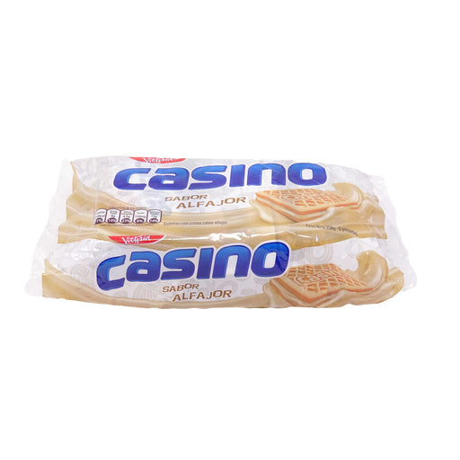 Galleta Casino Alfajor - Pack 6 x 43g de costado