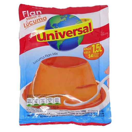 Flan sabor a Lúcuma Universal 150 g -