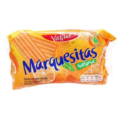 Galletas Marquesitas sabor Naranja - Pack 6 x 42g