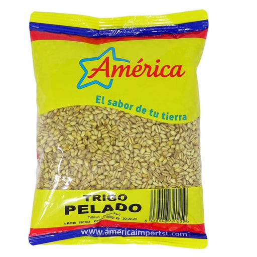 Trigo Mote Pelado América 500g