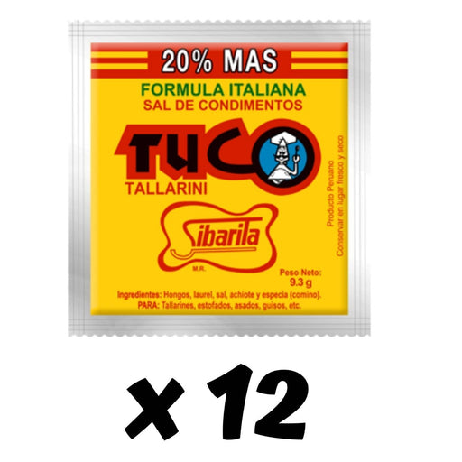 Tuco Tallarini Sibarita - Pack 12 x 8g