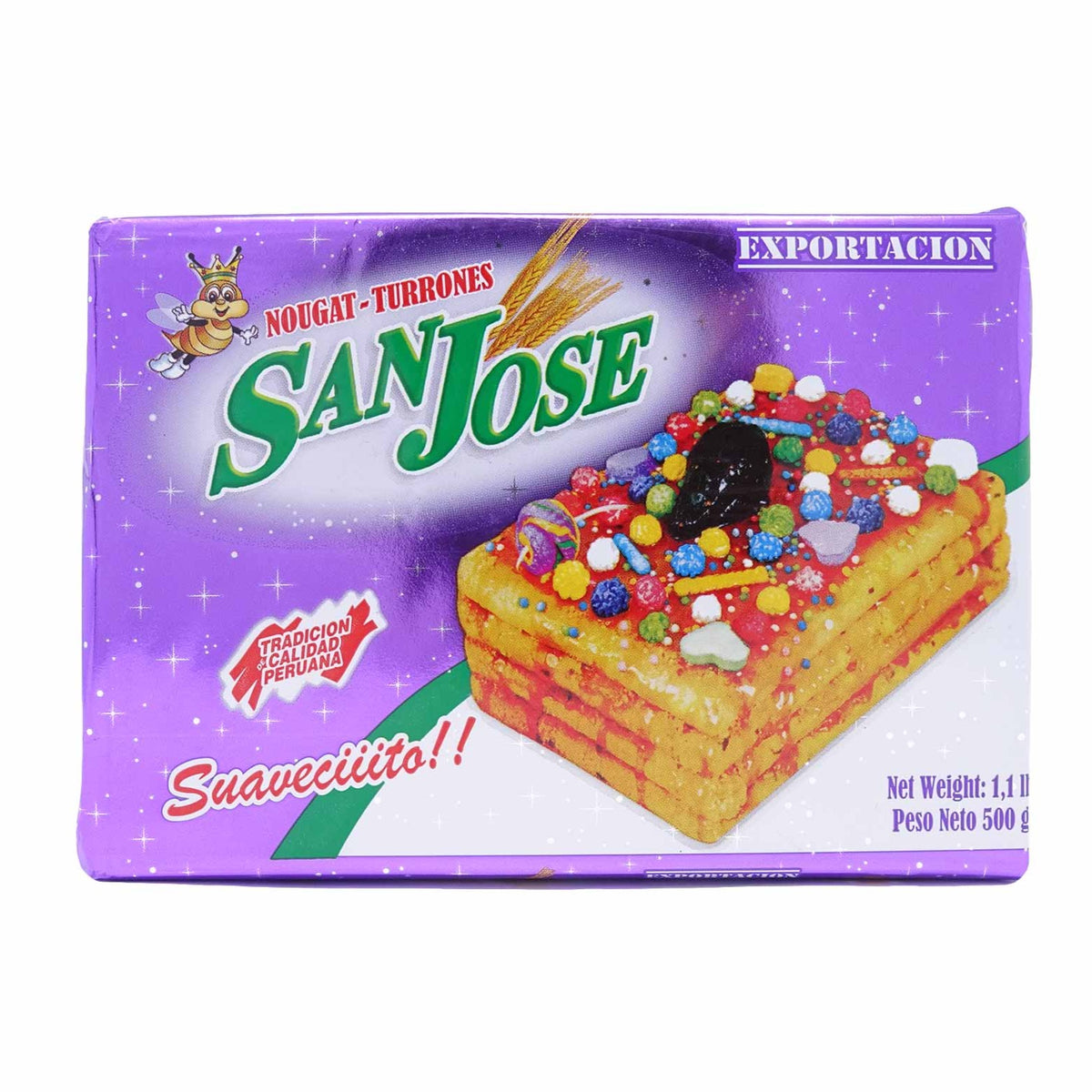 Turrones peruanos: turron peruano San José es dulce peruano 500 g ...